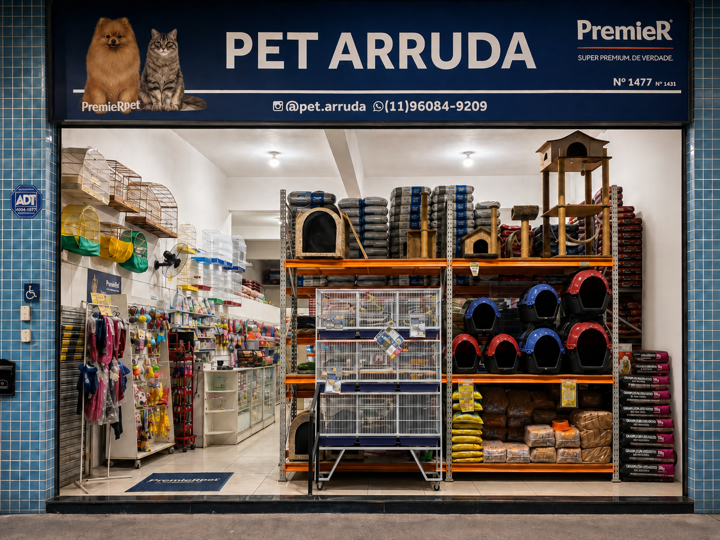 Fachada da loja Pet Arruda em Ermelino Matarazzo